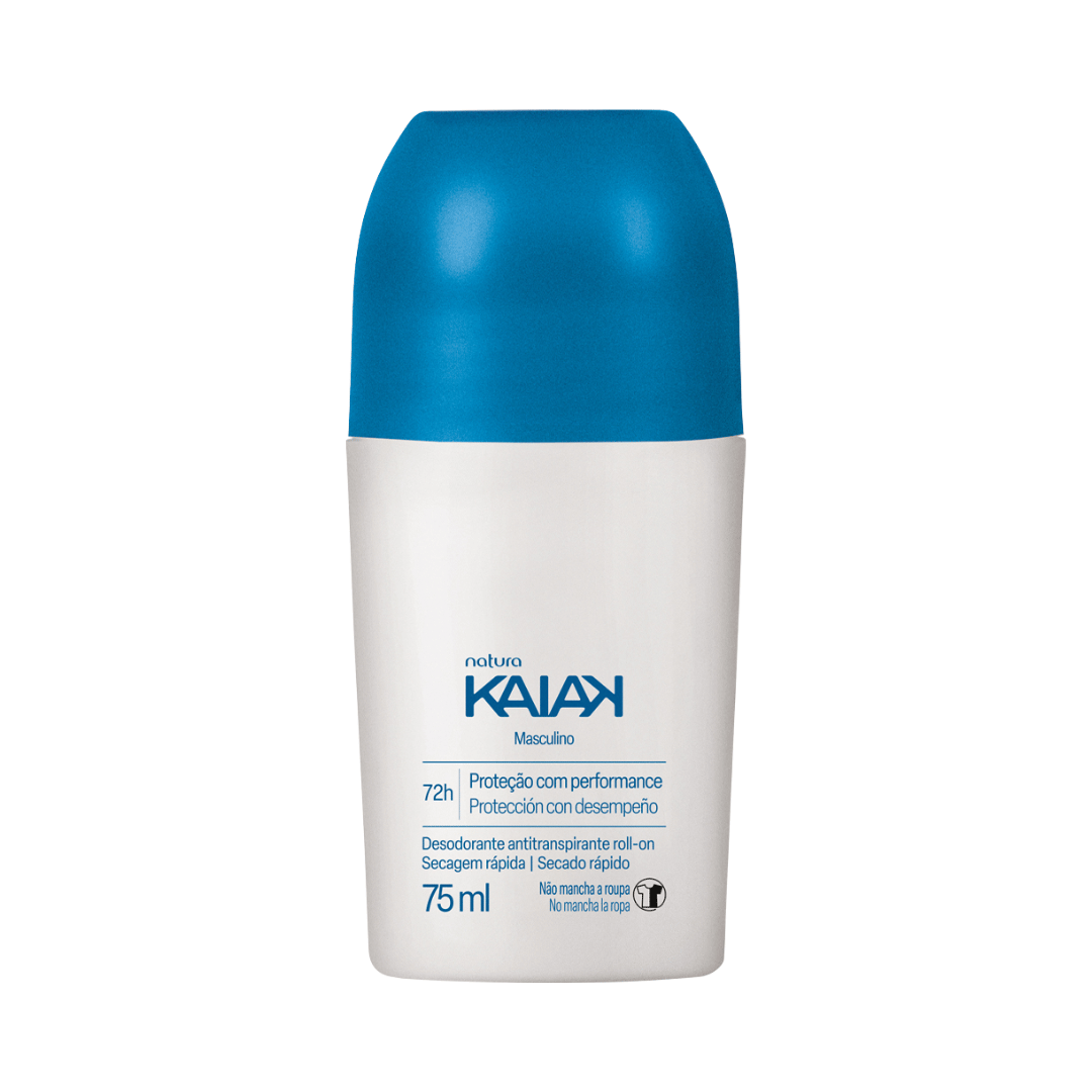 Desodorante Antitranspirante Roll-on Kaiak Masculino 75ml