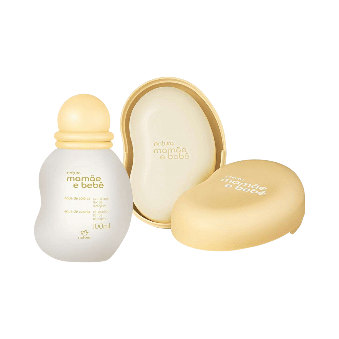 Kit Mamãe e Bebê Flor de Laranjeira