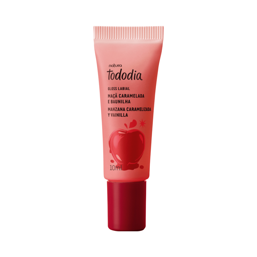 Gloss Labial Todo Dia Maçã Caramelada e Baunilha