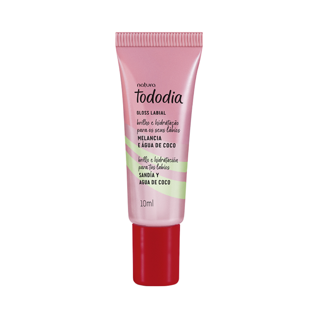 Gloss Labial Todo Dia Melancia e Água de Coco
