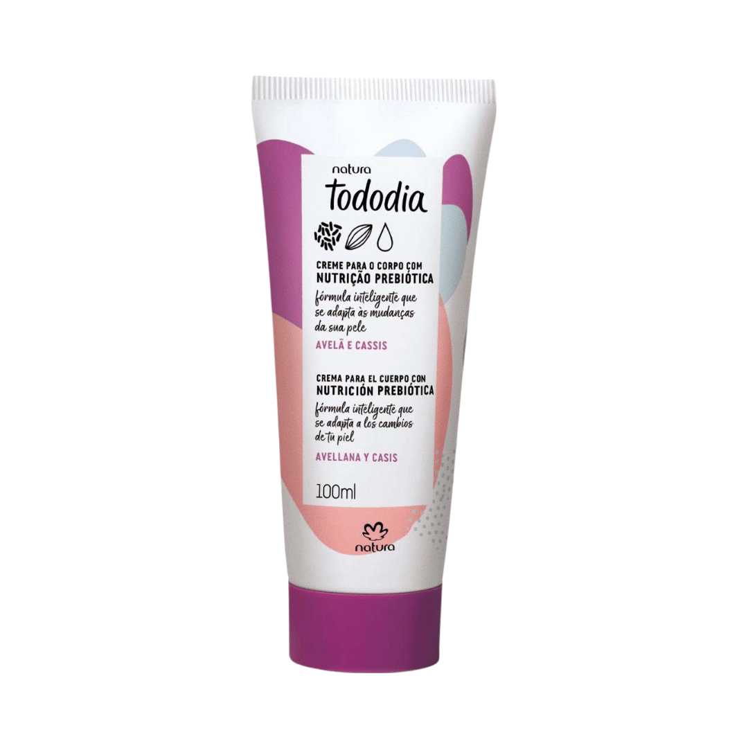 Creme Desodorante Nutritivo Para o Corpo Tododia Avelã e Cassis 100ml