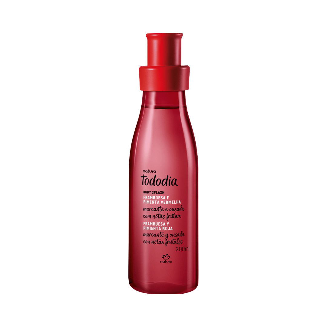 Body Splash Todo Dia Framboesa e Pimenta Vermelha 200ml