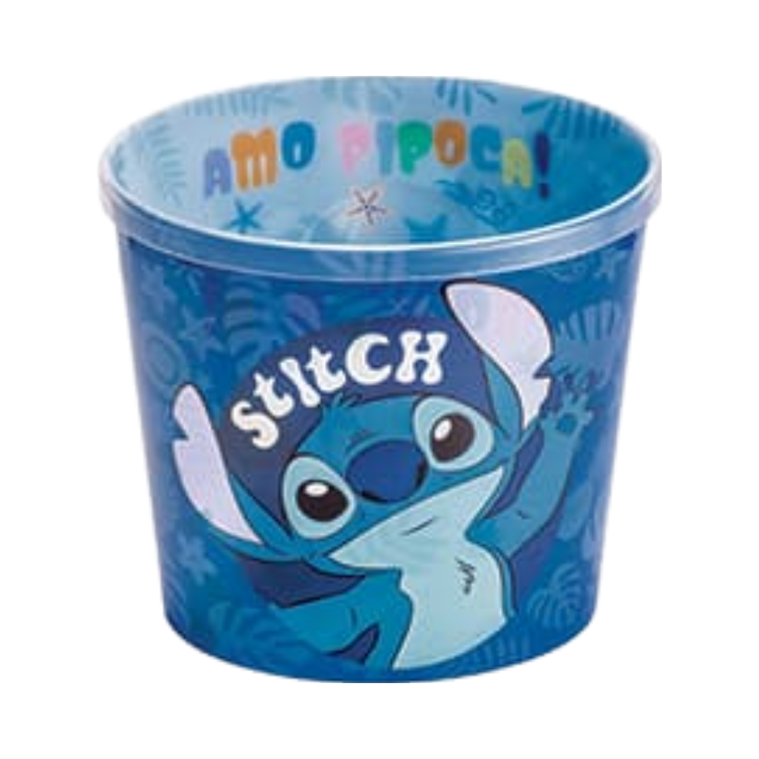 Balde de Pipoca Stitch