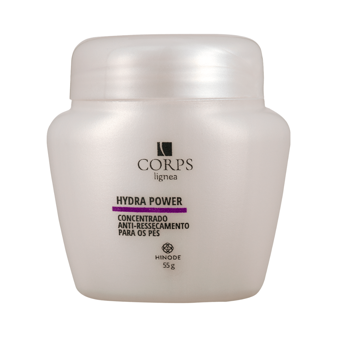 Concentrado Anti Ressecamento Para Pés Hidra Power Corps Lígnea 55g