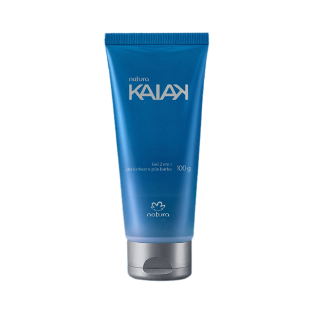 Gel 2 em 1 para Barbear e Pós-Barba Kaiak