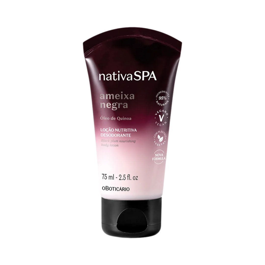 Loção Nutritiva Desodorante Corporal Nativa SPA Ameixa Negra 75ml
