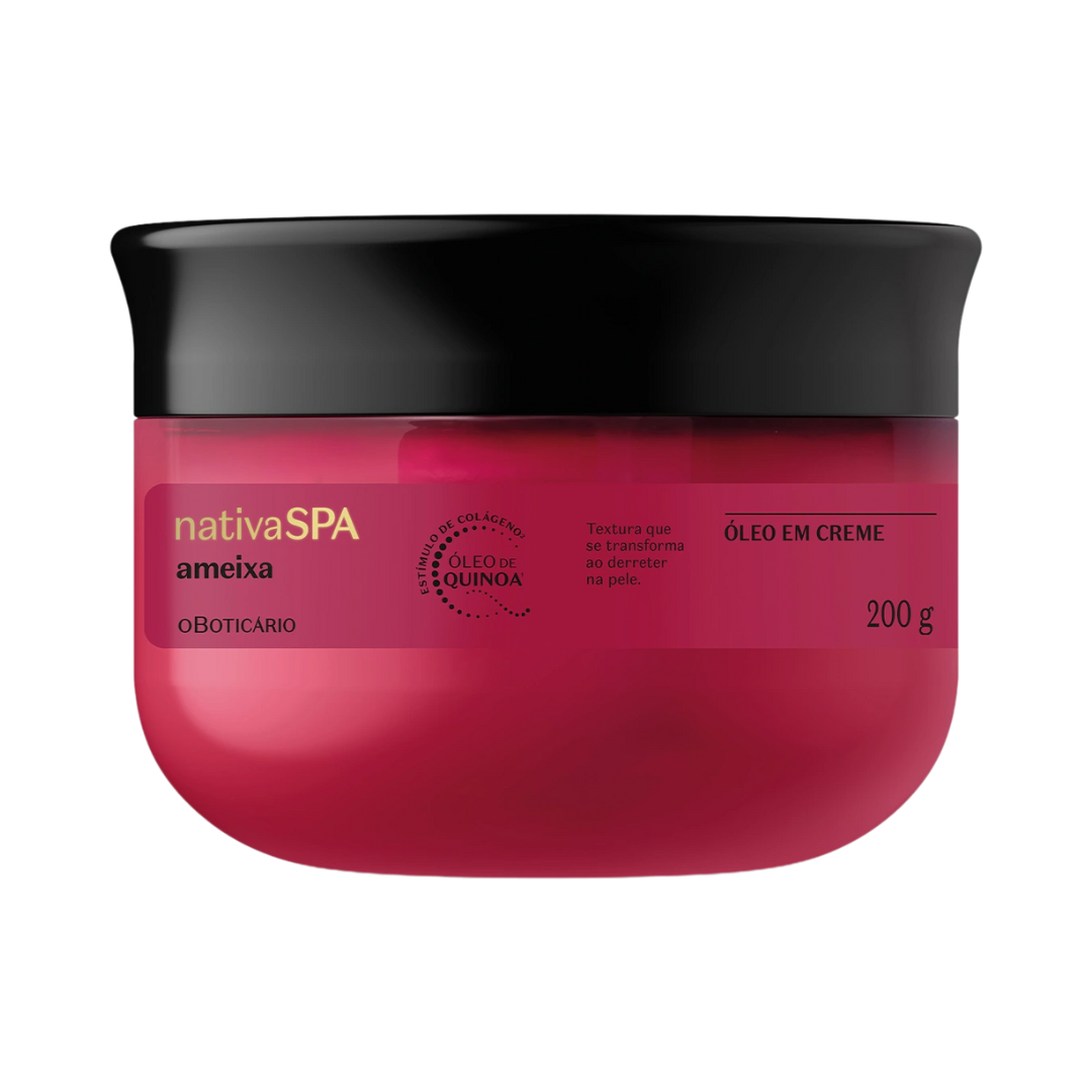 Óleo Em Creme Corporal Nativa Spa Ameixa 200g