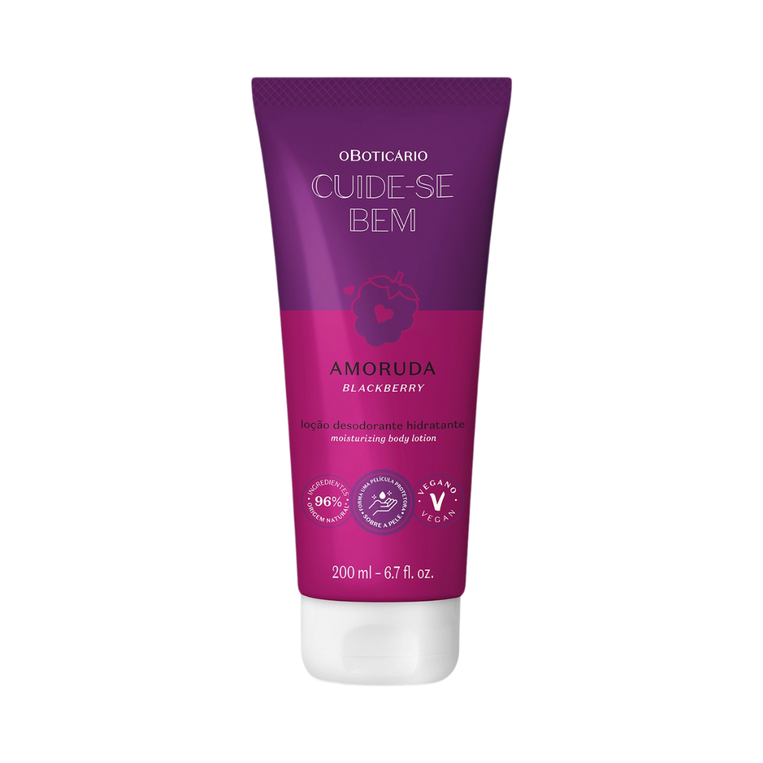Loção Hidratante Desodorante Corporal Cuide-se Bem Amoruda 200ml