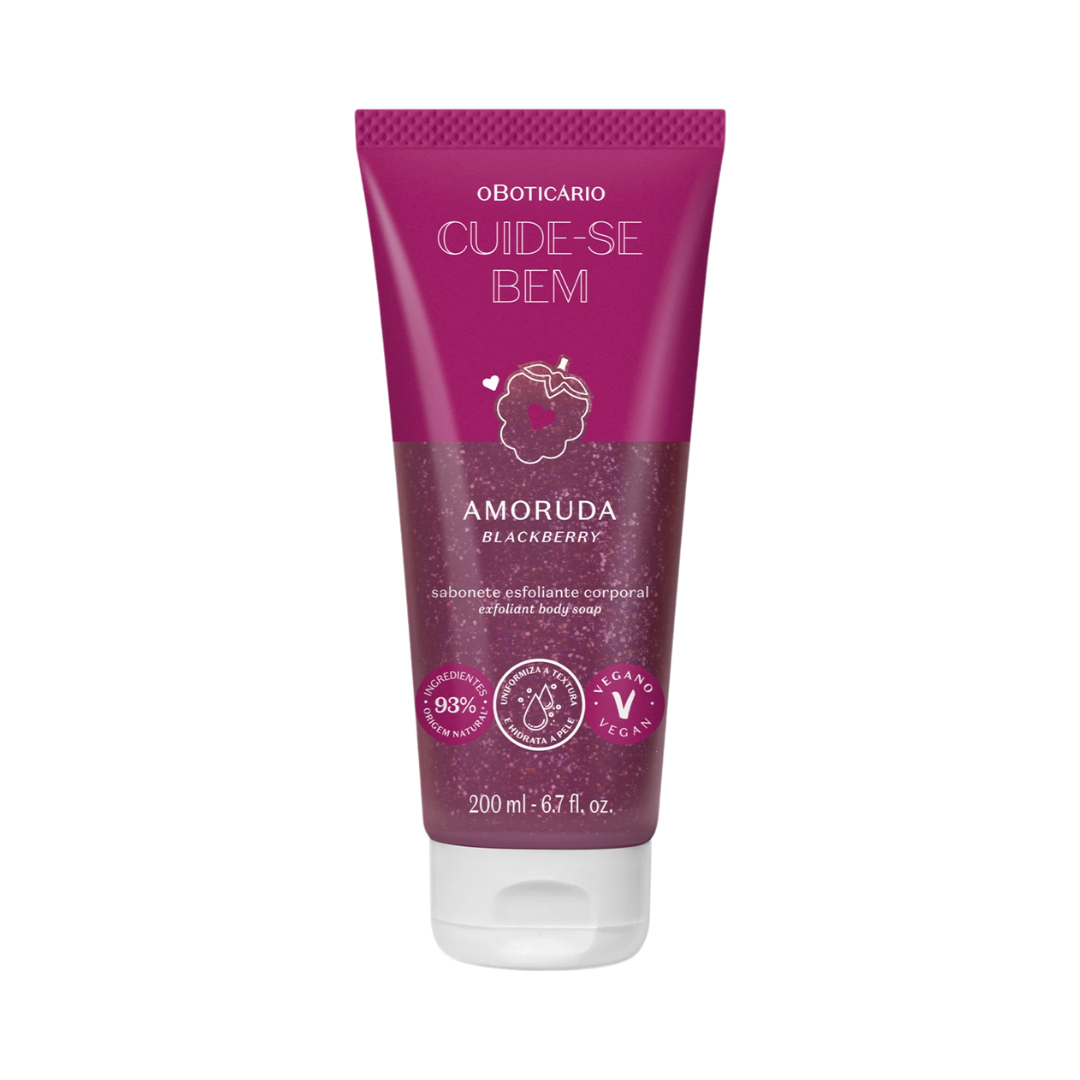 Sabonete Esfoliante Corporal Cuide-se Bem Amoruda 200ml