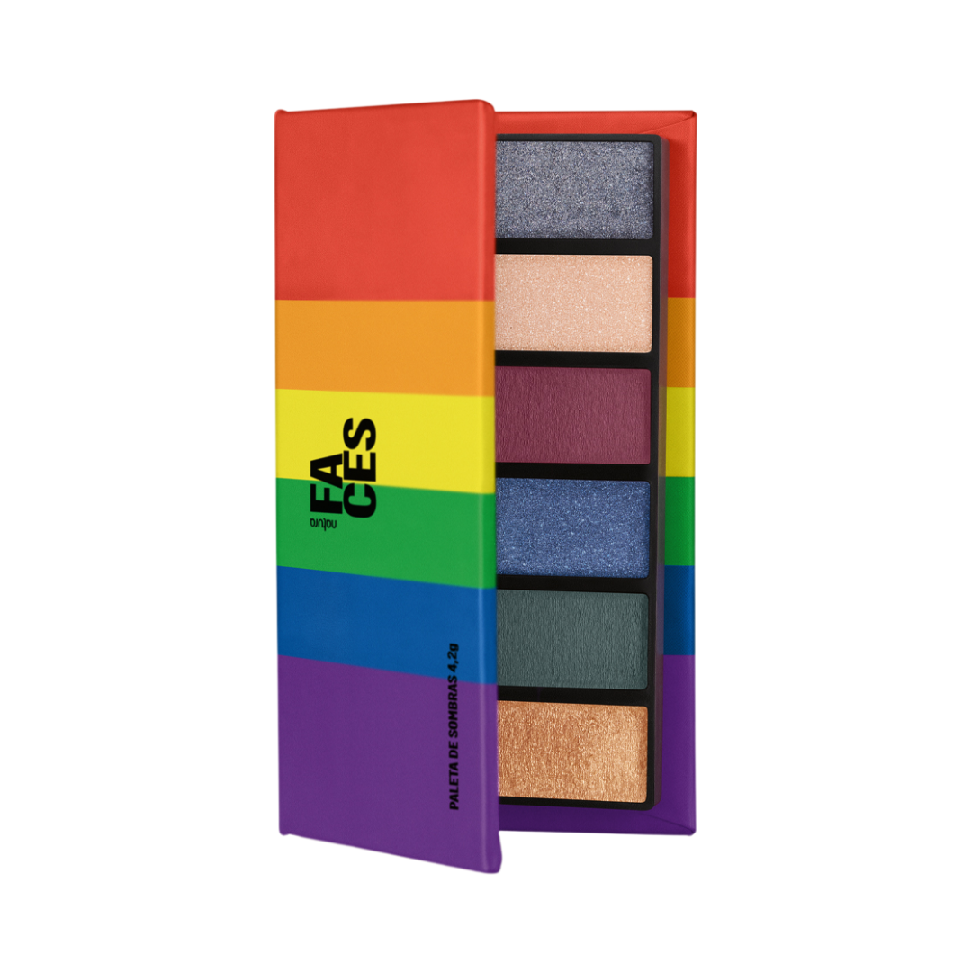 Paleta De Sombras Faces