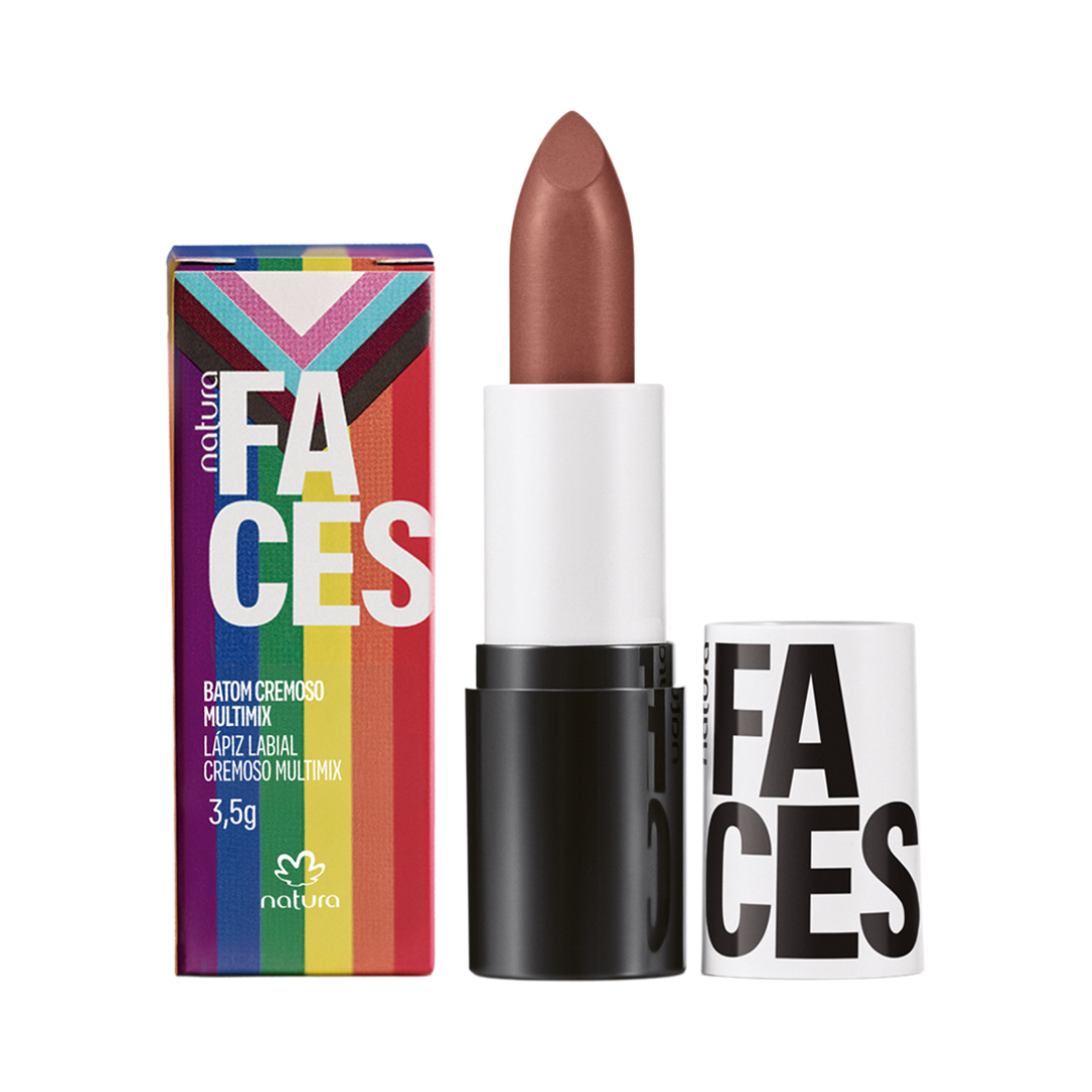 Batom Multimix Cremoso Faces - Hey Honey