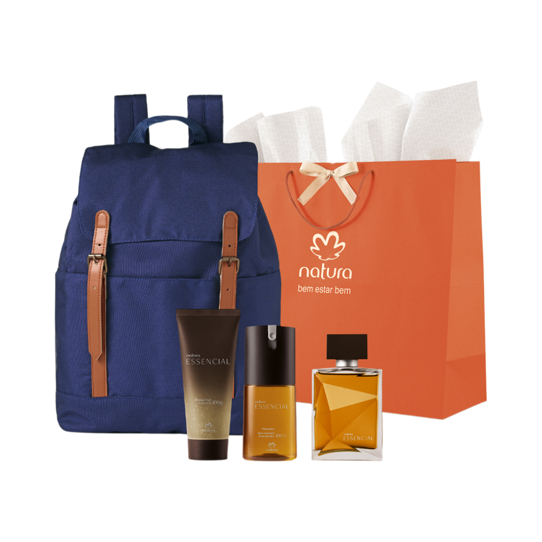 Presente Natura Essencial Completo Com Mochila