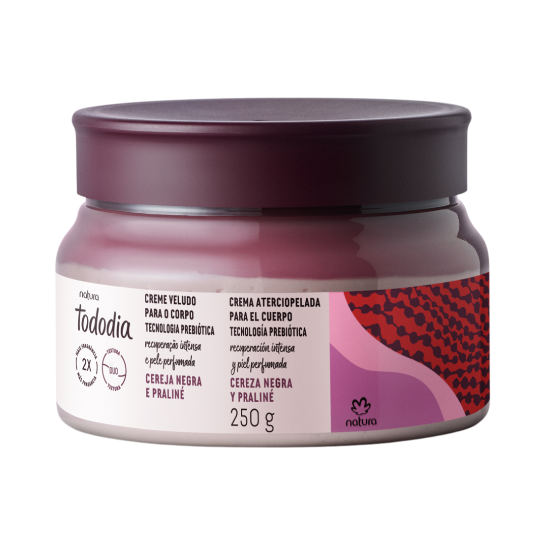 Creme Veludo para o Corpo Todo Dia Cereja Negra e Praliné