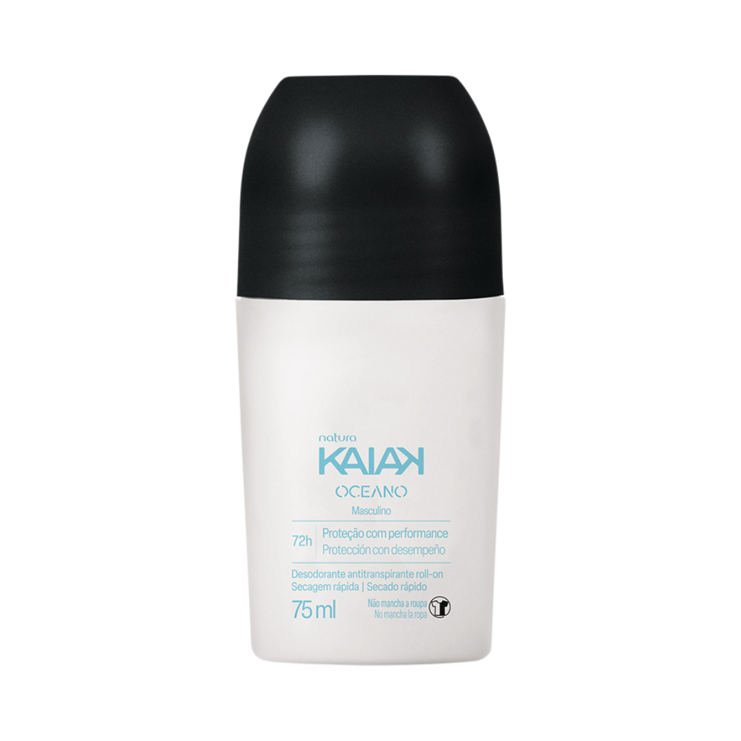 Desodorante Antitranspirante Roll-On Kaiak Oceano Masculino