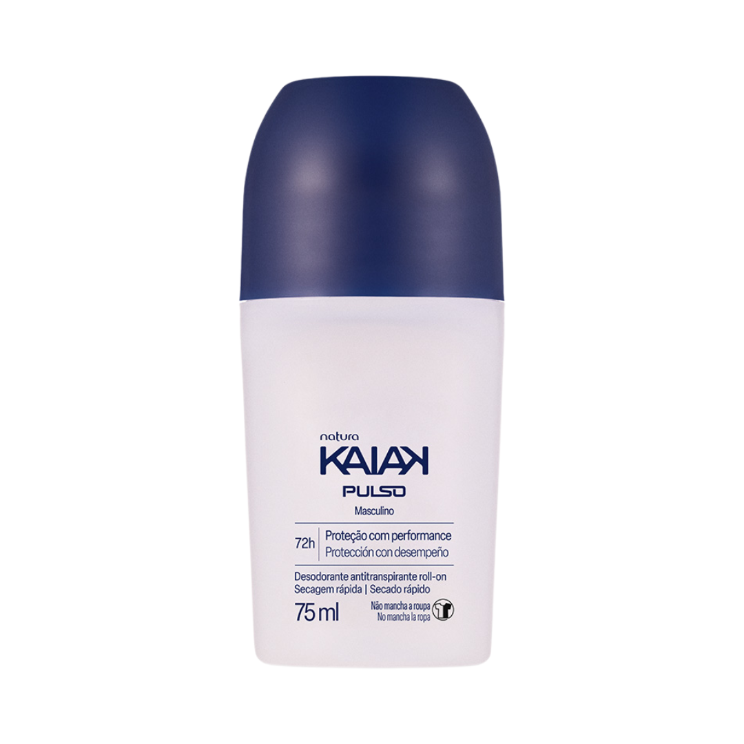 Desodorante Antitranspirante Roll-On Kaiak Pulso Masculino