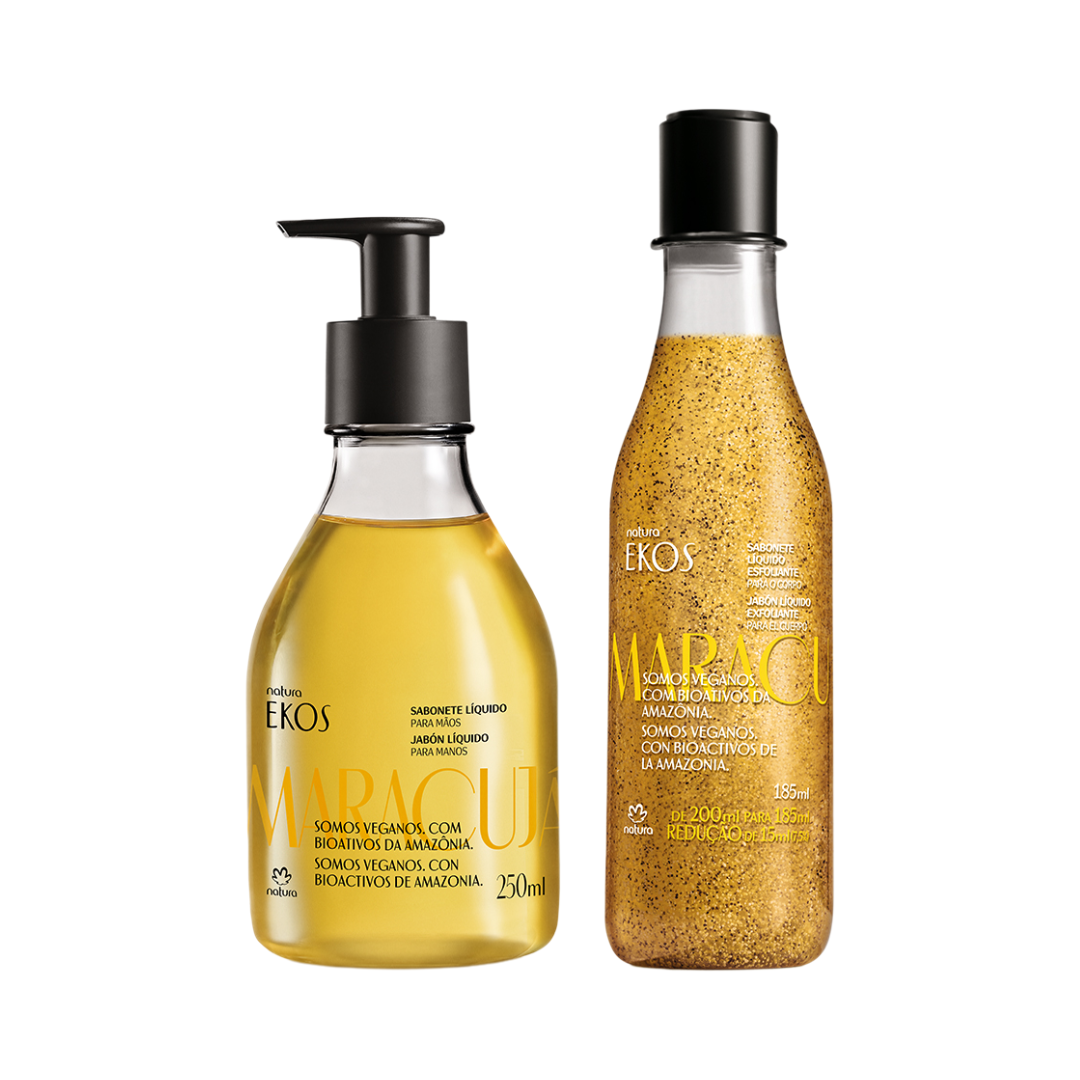 Kit Esfoliante E Mãos Ekos Maracujá