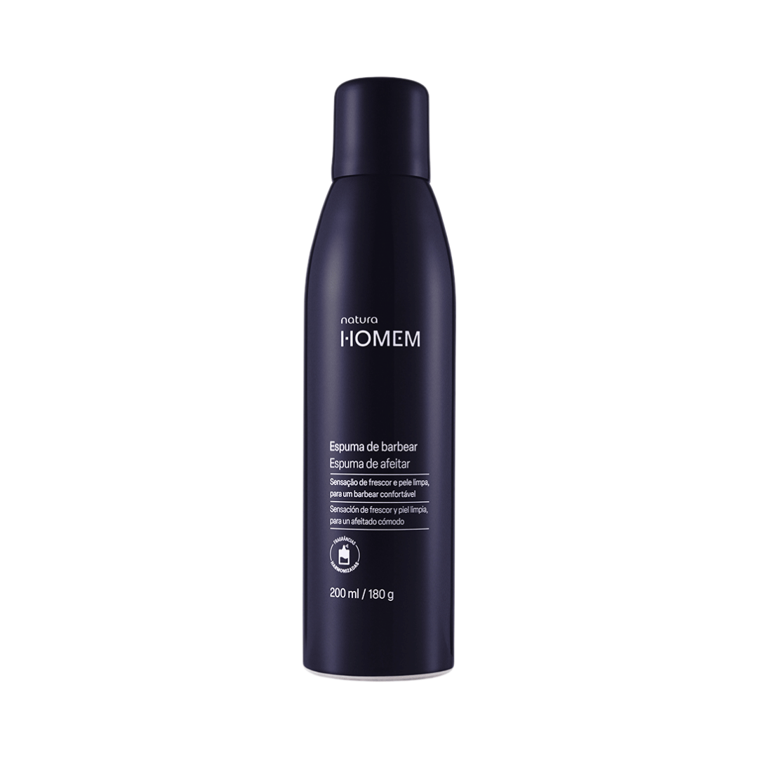Espuma De Barbear Natura Homem