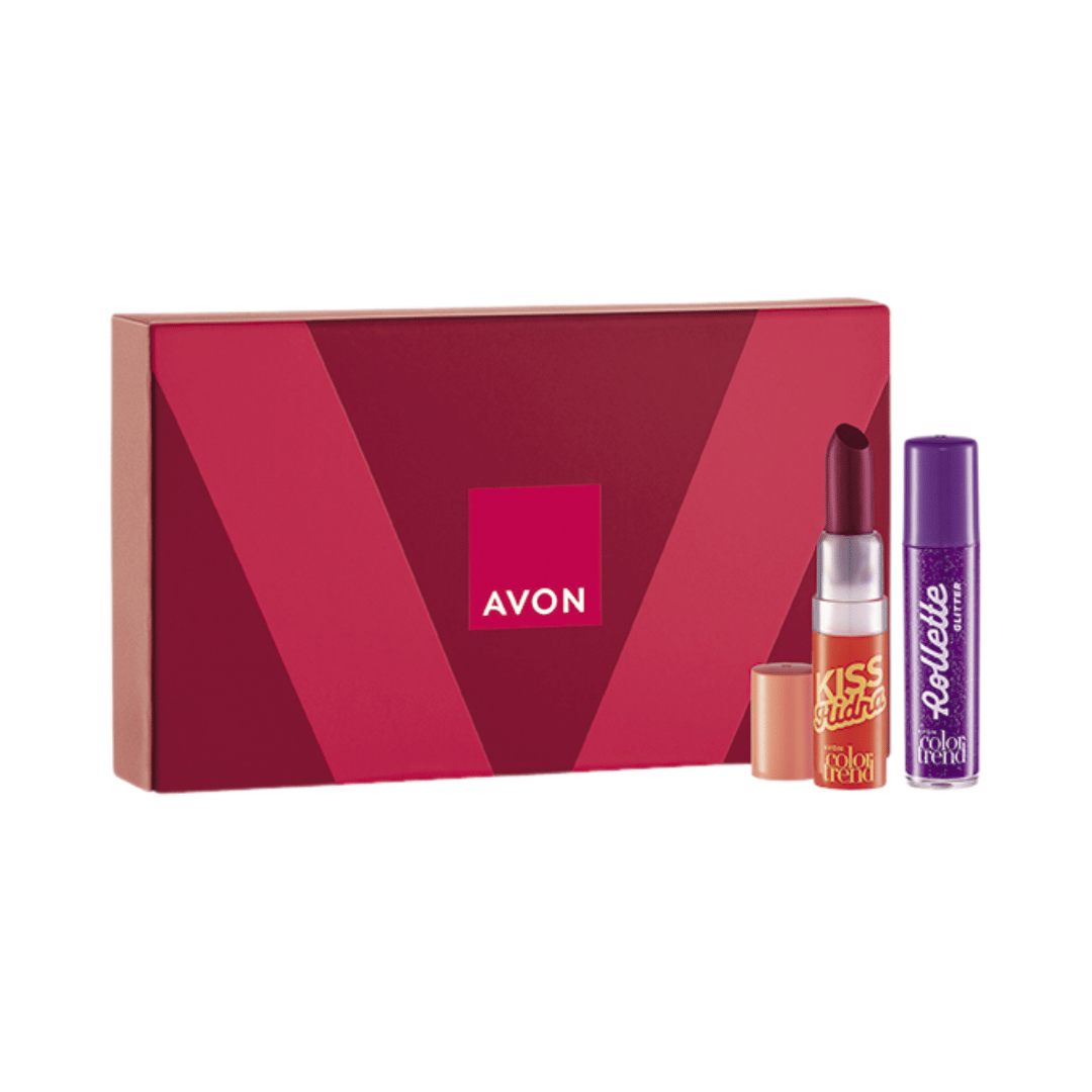 Presente Avon Color Trend Duo Carmim