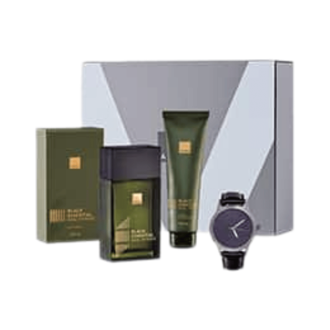 Presente Avon Black Essential Real Intense Superespecial