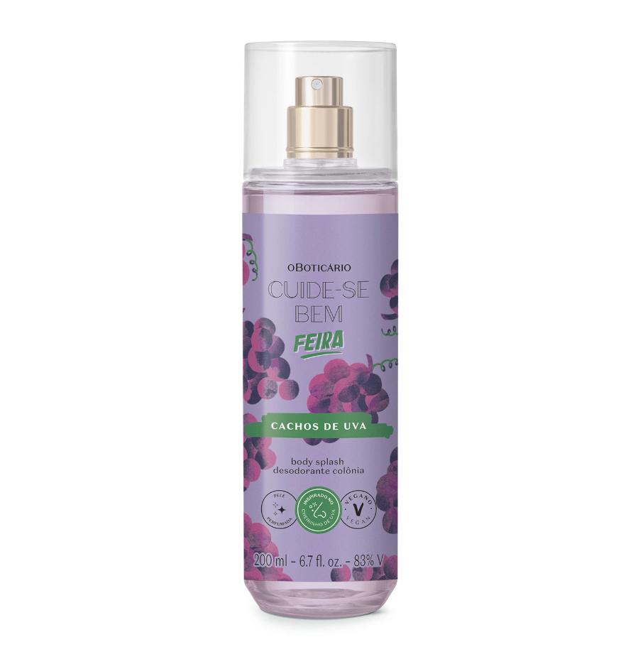 Body Splash Feira Cachos de Uva 200ml Boticario