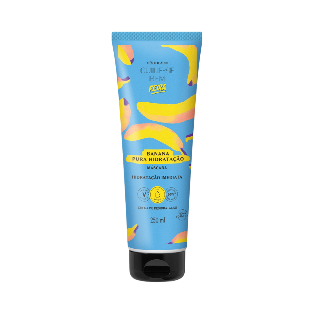 Máscara Capilar Cuide-se Bem Feira Banana 250ml