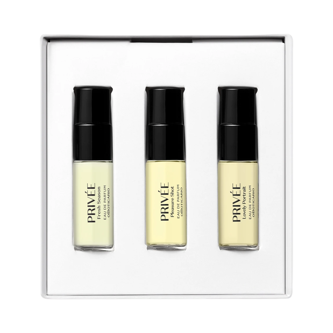Mini Kit Fragrâncias Privée (3 itens)