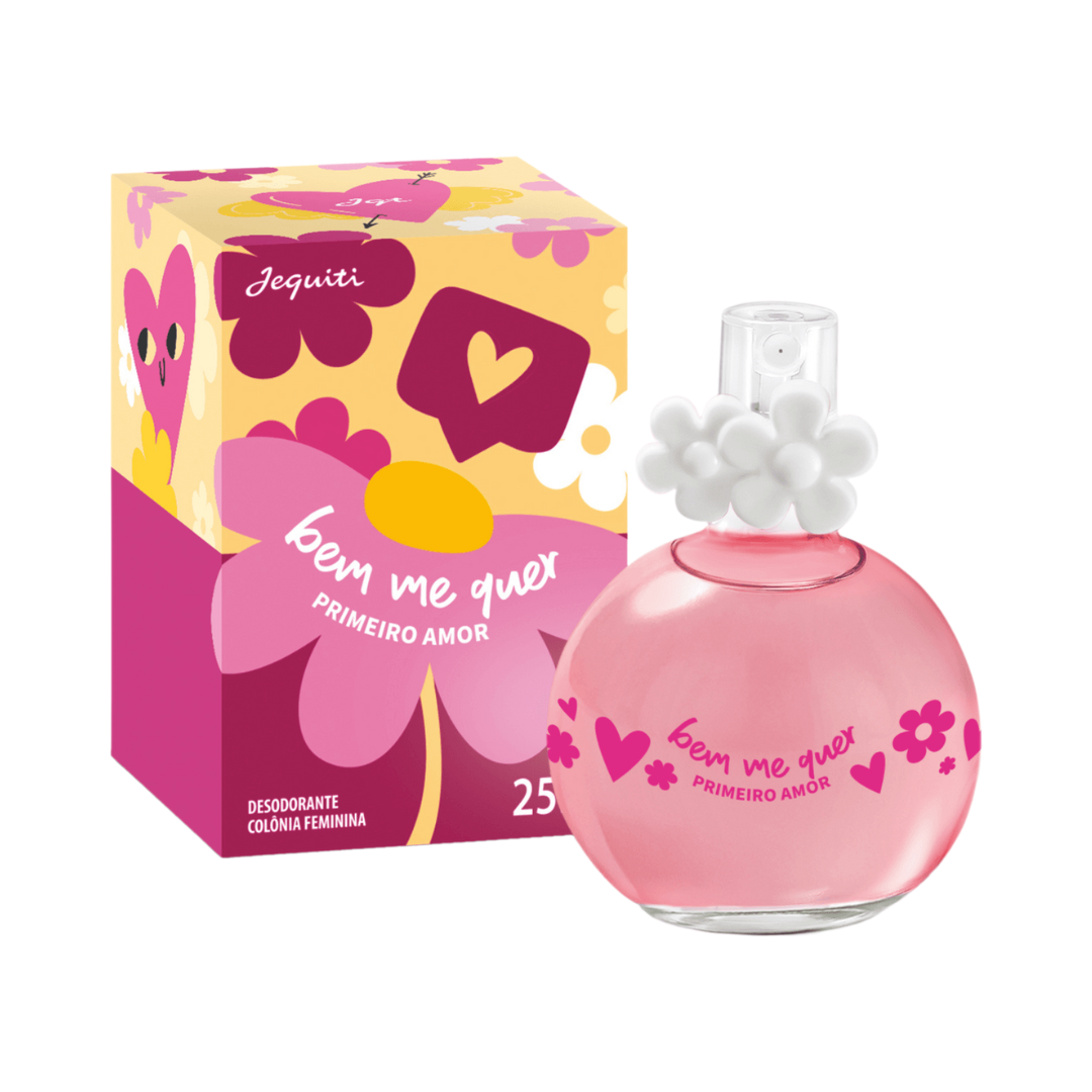 Desodorante Colônia Feminina Bem Me Quer Primeiro Amor 25ml