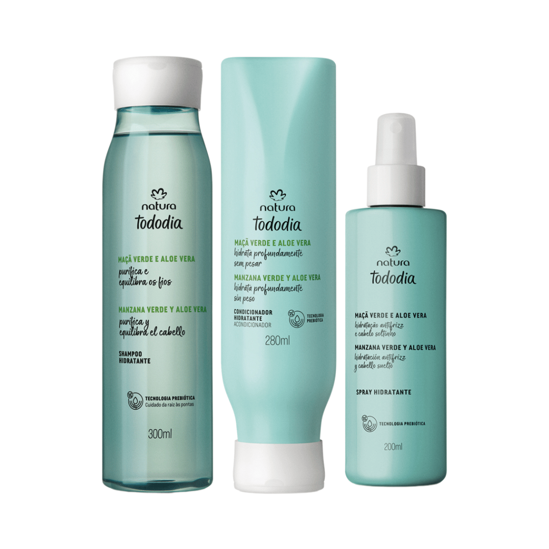 Kit Maçã Verde E Aloe Vera