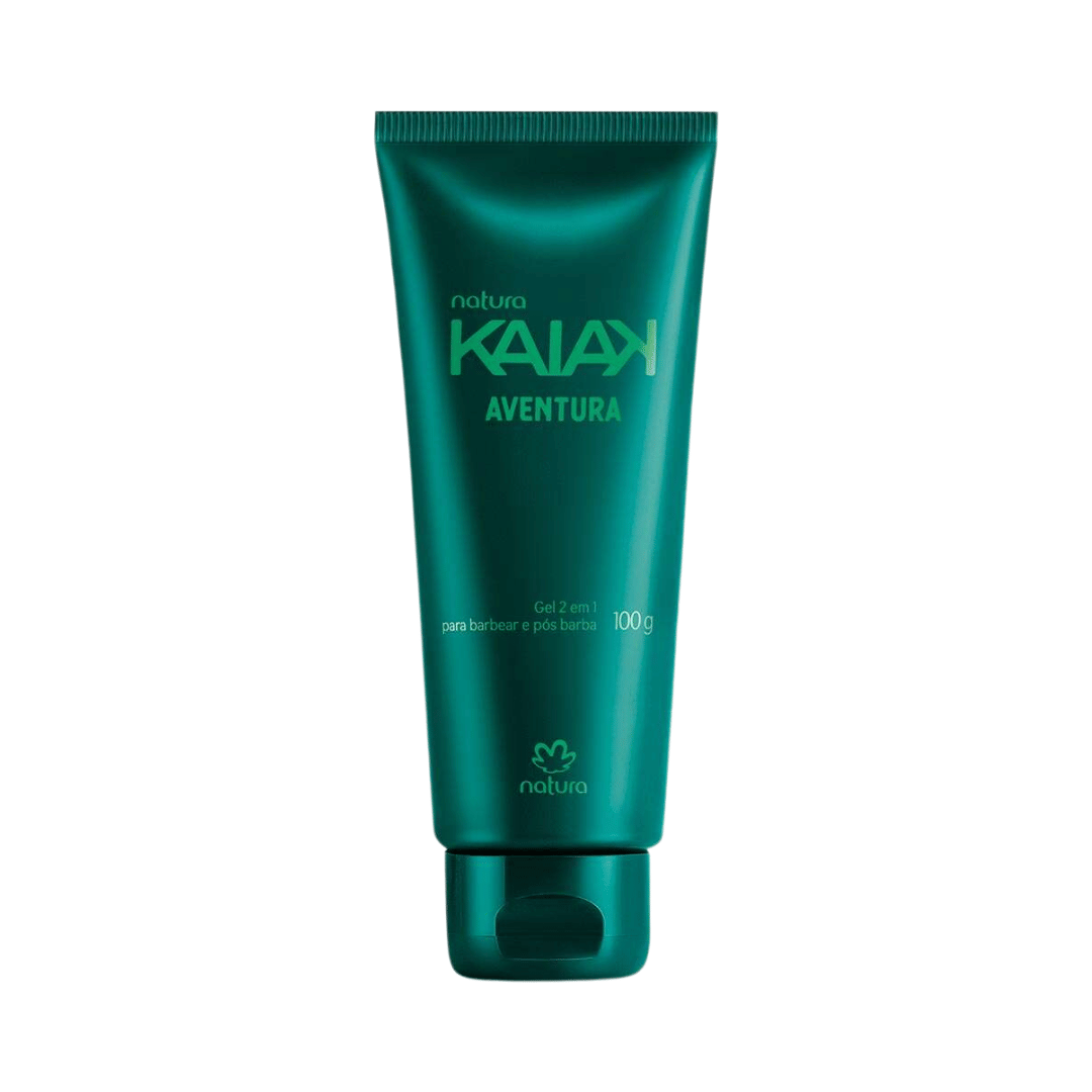 Gel 2 Em 1 Para Barbear E Pós Barba Kaiak Aventura
