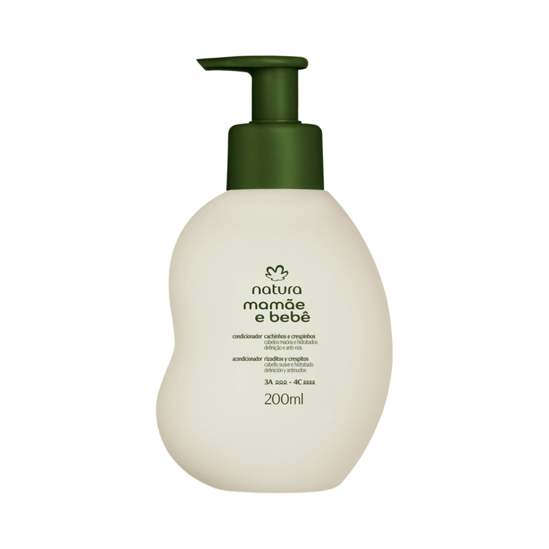 Condicionador Cachinhos E Crespinhos Mamãe e Bebê 200ml