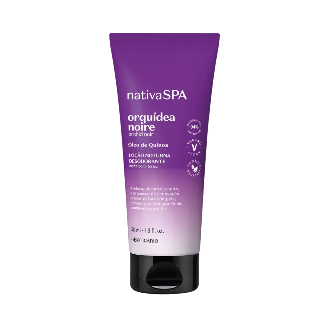 Loção Noturna Desodorante Nativa SPA Orquídea Noire 50ml