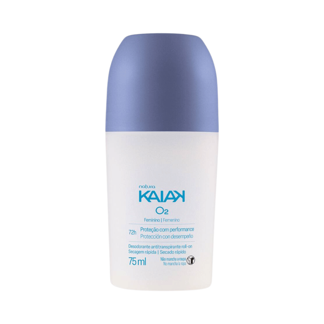 Desodorante Antitranspirante Roll-On Kaiak O2 Feminino