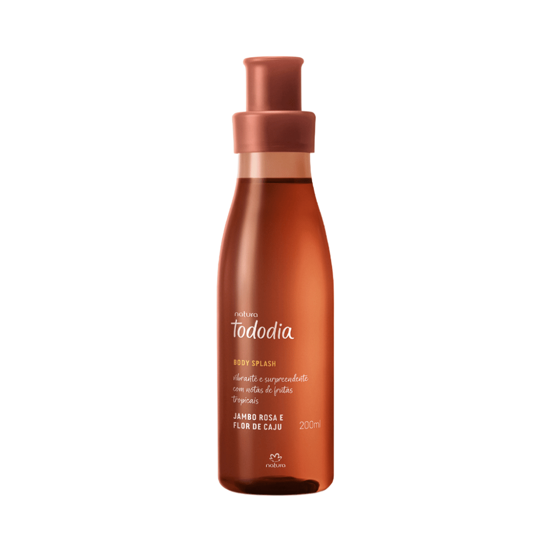 Body Splash Desodorante Colônia Jambo Rosa E Flor De Caju 200ml