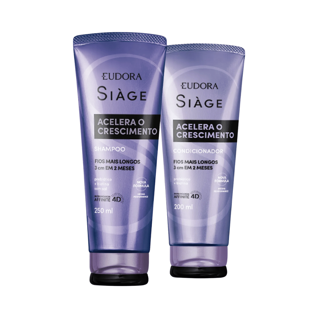 Combo Siàge Acelera O Crescimento | Shampoo + Condicionador