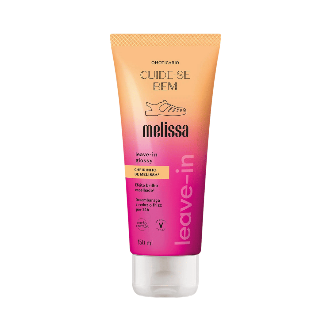 Leave-in Glossy Cuide-se Bem Melissa 150ml
