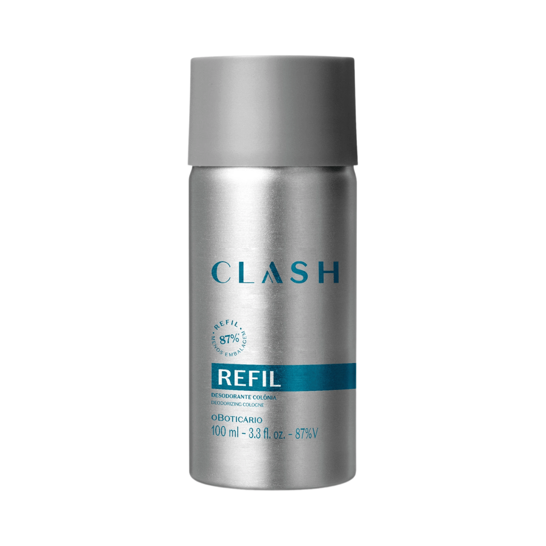 Refil Clash Desodorante Colônia 100ml