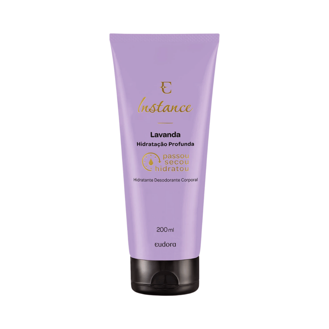 Loção Hidratante Desodorante Corporal Instance Lavanda 200ml