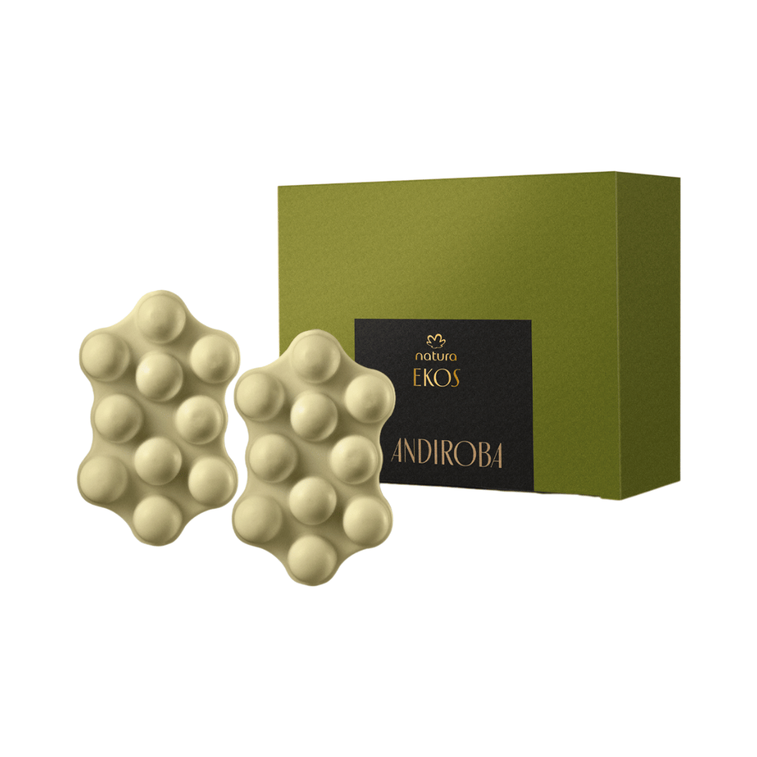 Sabonete Em Barra Massageador Puro Vegetal Ekos Andiroba 100g