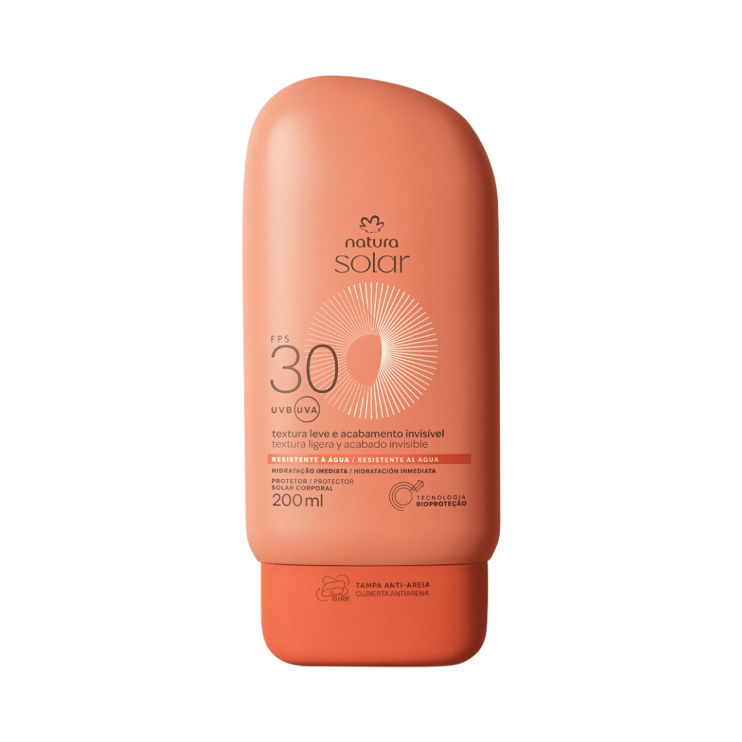 Protetor Solar Corporal Fps 30 Natura Solar 200ml