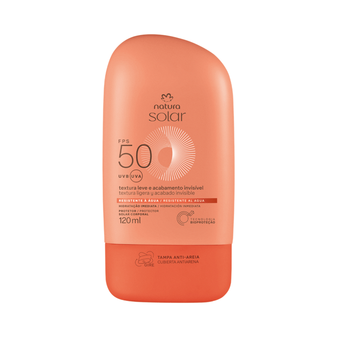 Protetor Solar Corporal Fps 50 Natura Solar 120ml