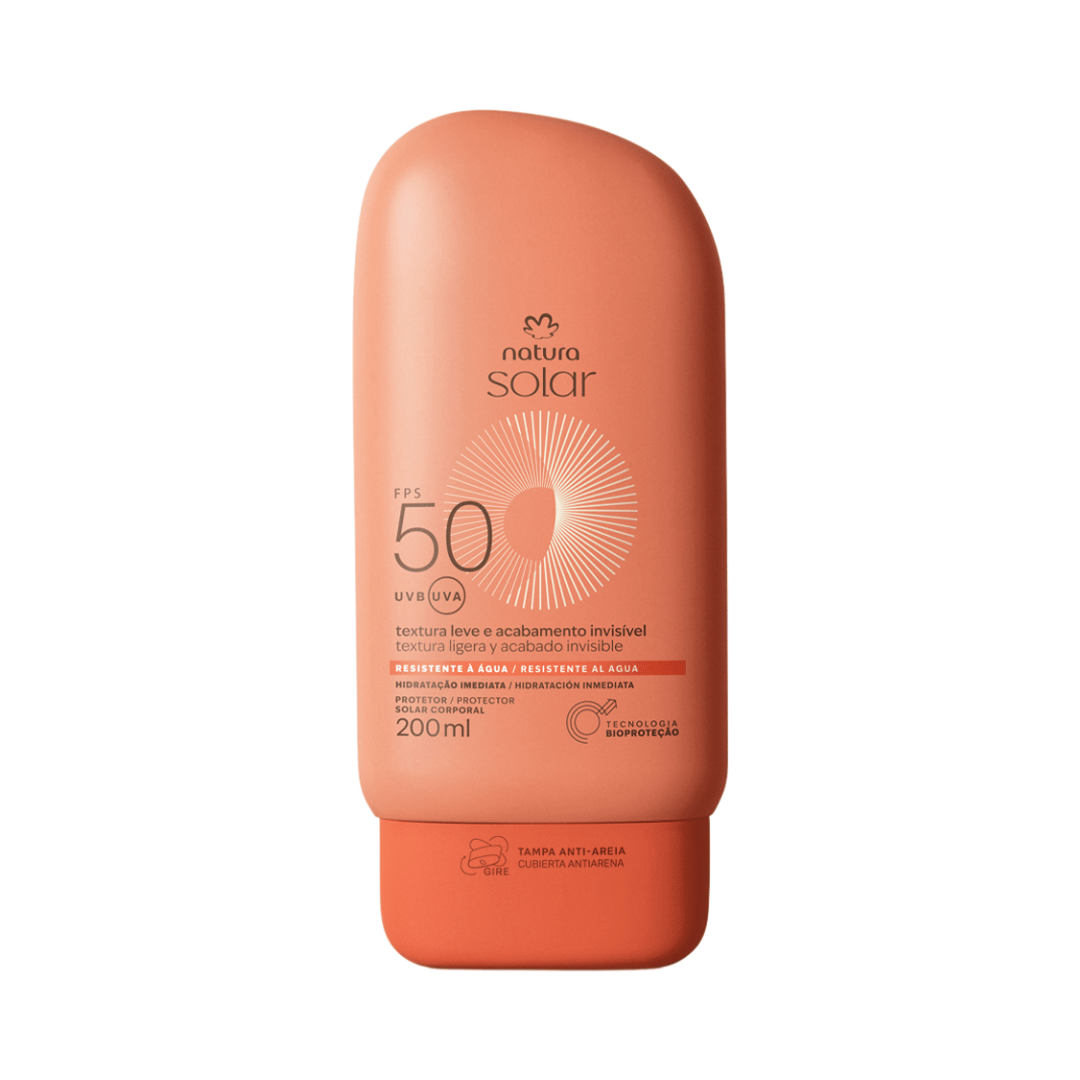 Protetor Solar Corporal Fps 50 Natura Solar 200ml