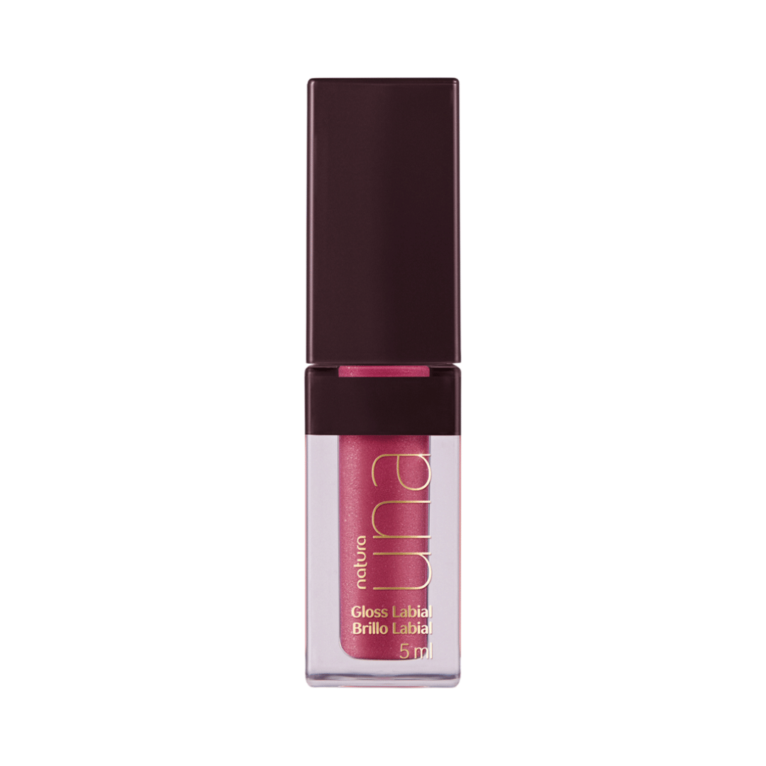 Gloss Labial Hidratação Ativa Una - Rosa 2