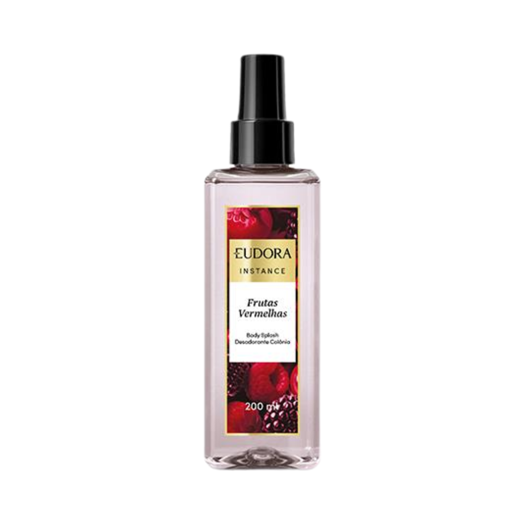Spray Perfumado Desodorante Colônia Instance Frutas Vermelhas 200ml