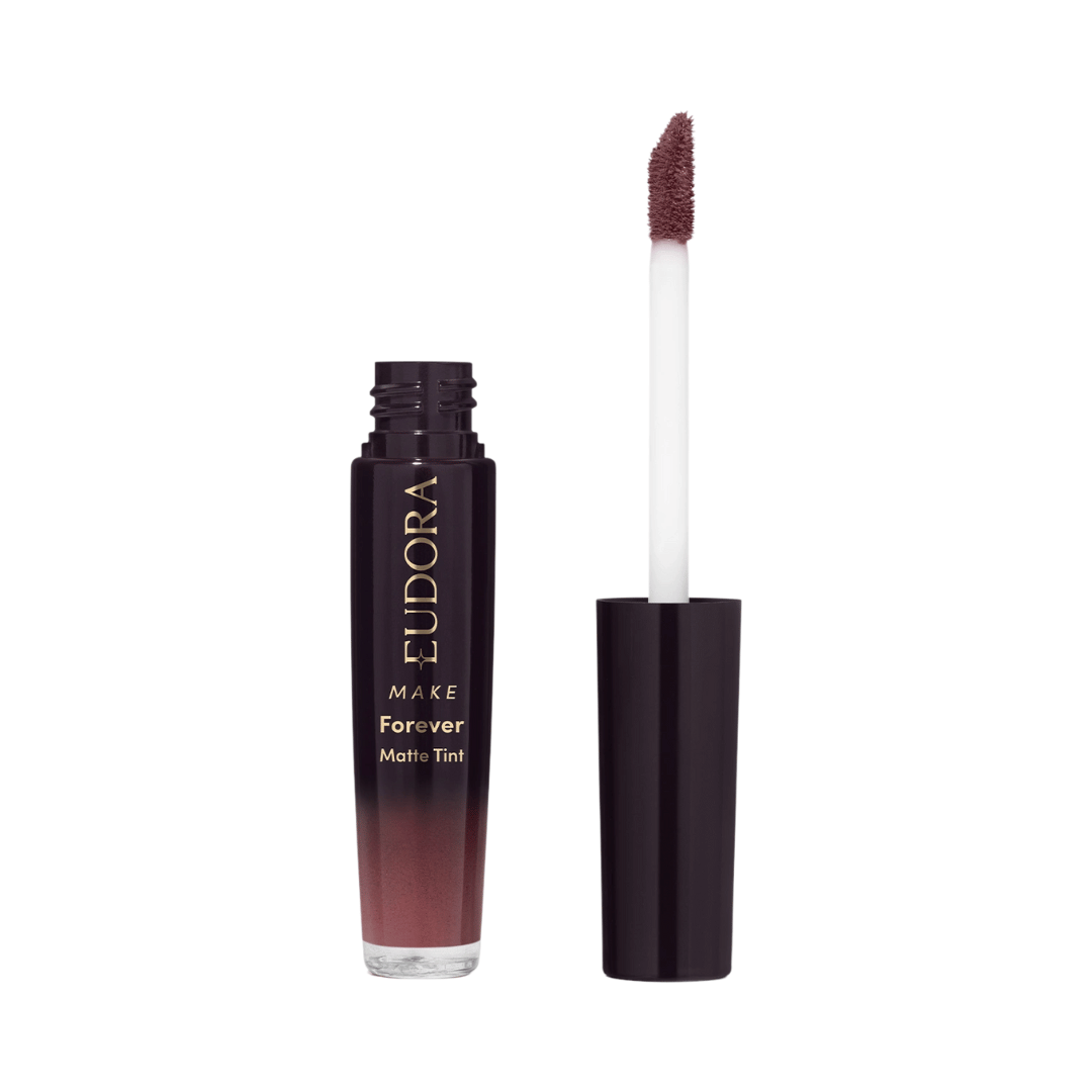 Batom Líquido Eudora Make Forever Matte Tint - Marrom Poderoso