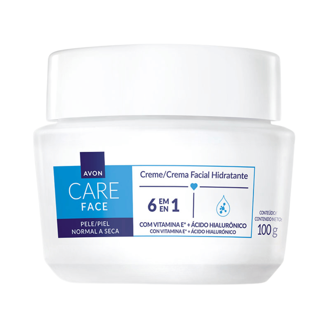 Creme Facial Hidratante 6 Em 1 Avon Care