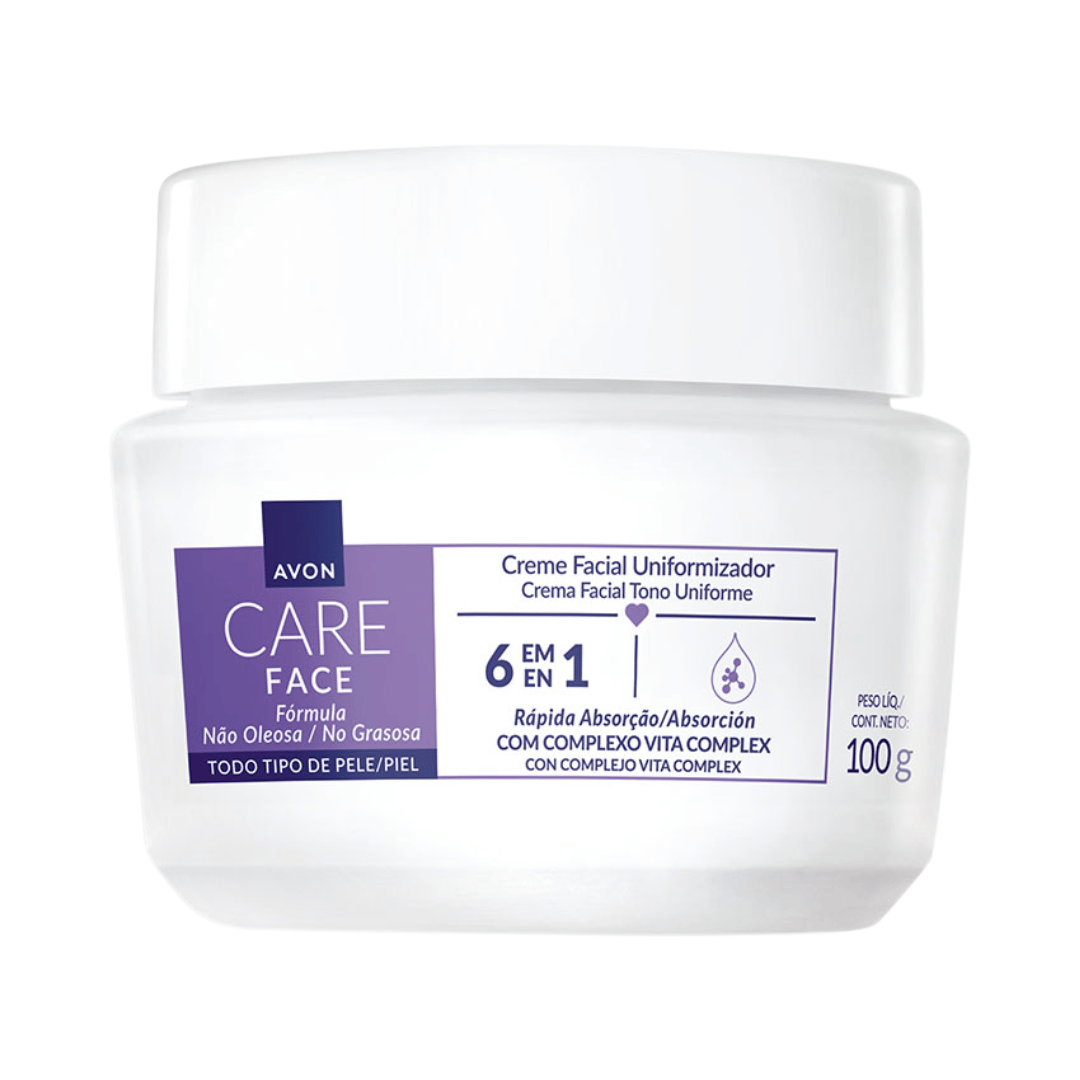 Creme Facial Uniformizador 6 Em 1 Avon Care