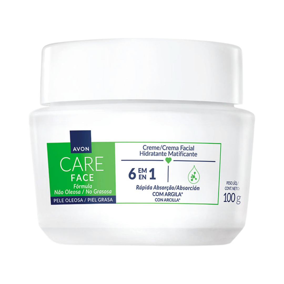 Creme Facial Matificante 6 Em 1 Avon Care