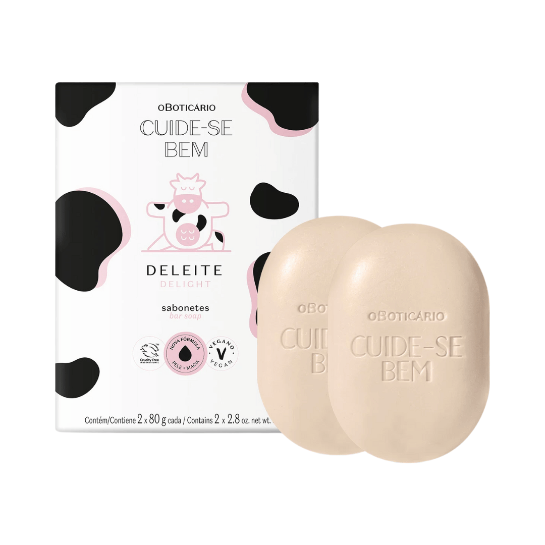 Sabonete Em Barra Cuide-Bem Deleite 2x80g