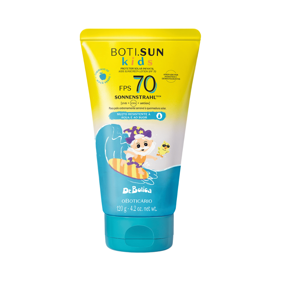 Protetor Solar Infantil FPS 70 Boti.Sun Kids 120g