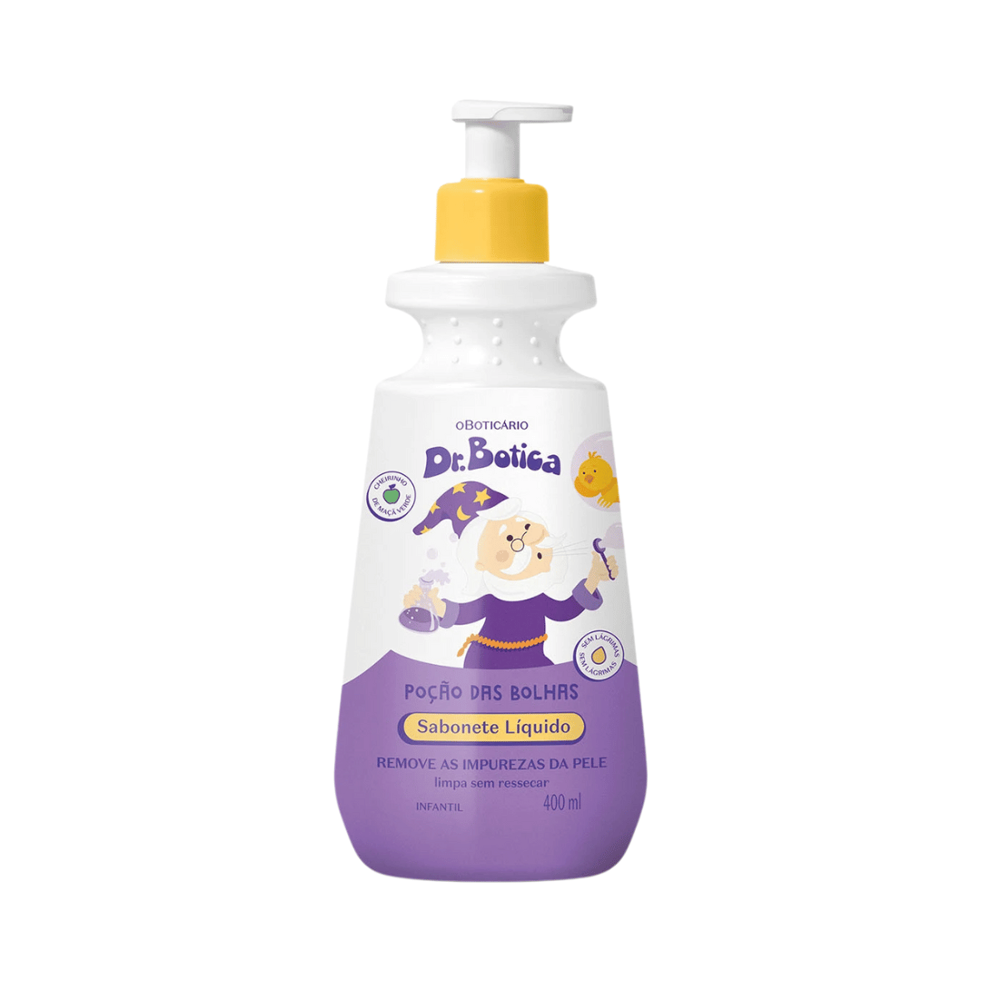 Sabonete Líquido Infantil Dr.Botica Poção Das Bolhas 400ml